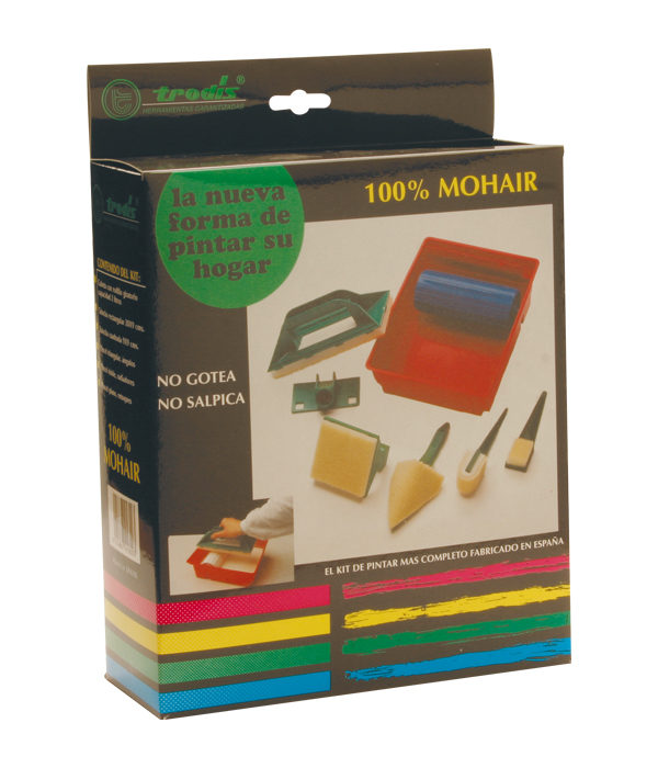 Kit de pintar 100 % Mohair, 8 piezas